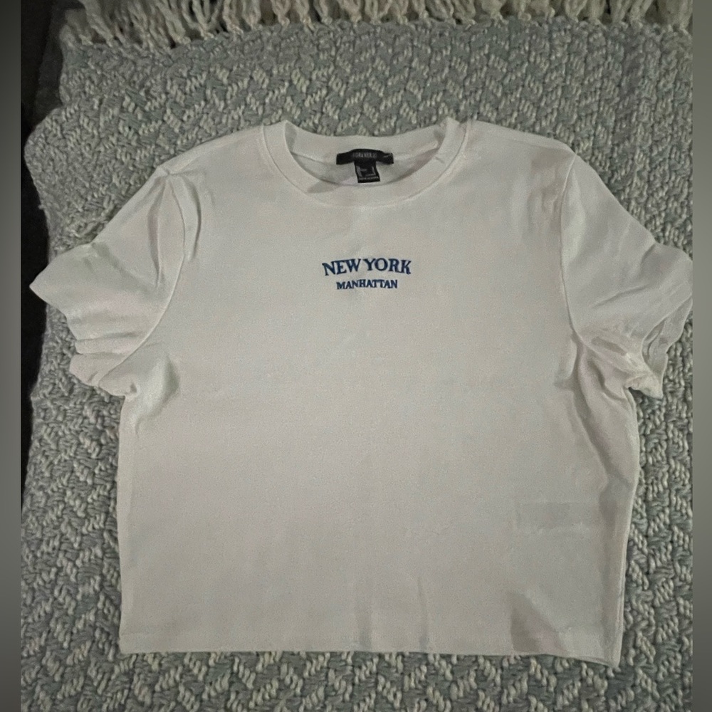 Crop top tee forever 21
